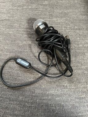 Logitech Black USB Microphone with Integrated Cable